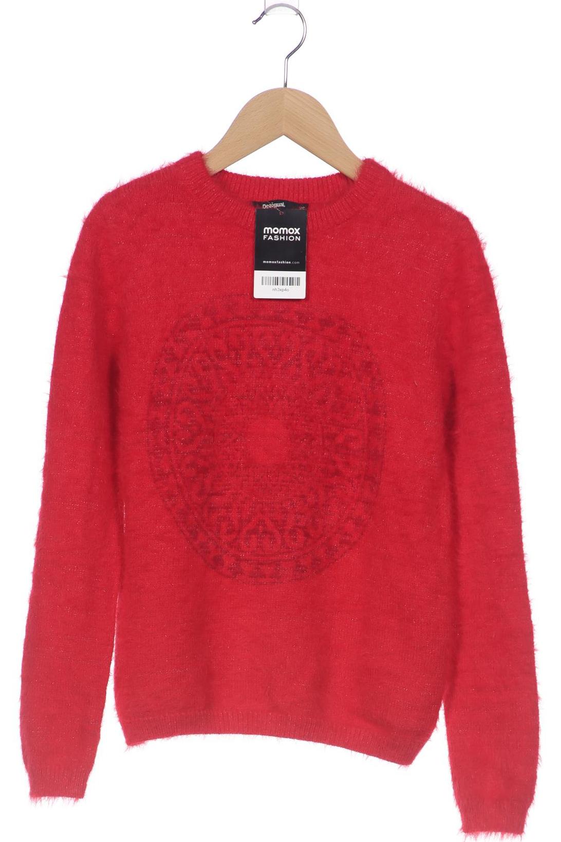 

Desigual Damen Pullover, rot, Gr. 34