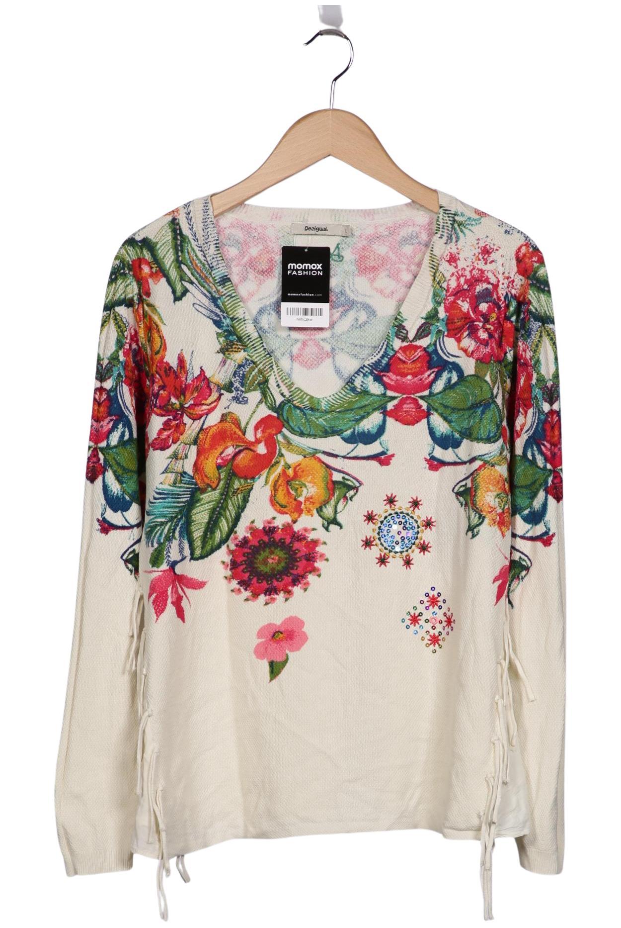 

Desigual Damen Pullover, cremeweiß, Gr. 42