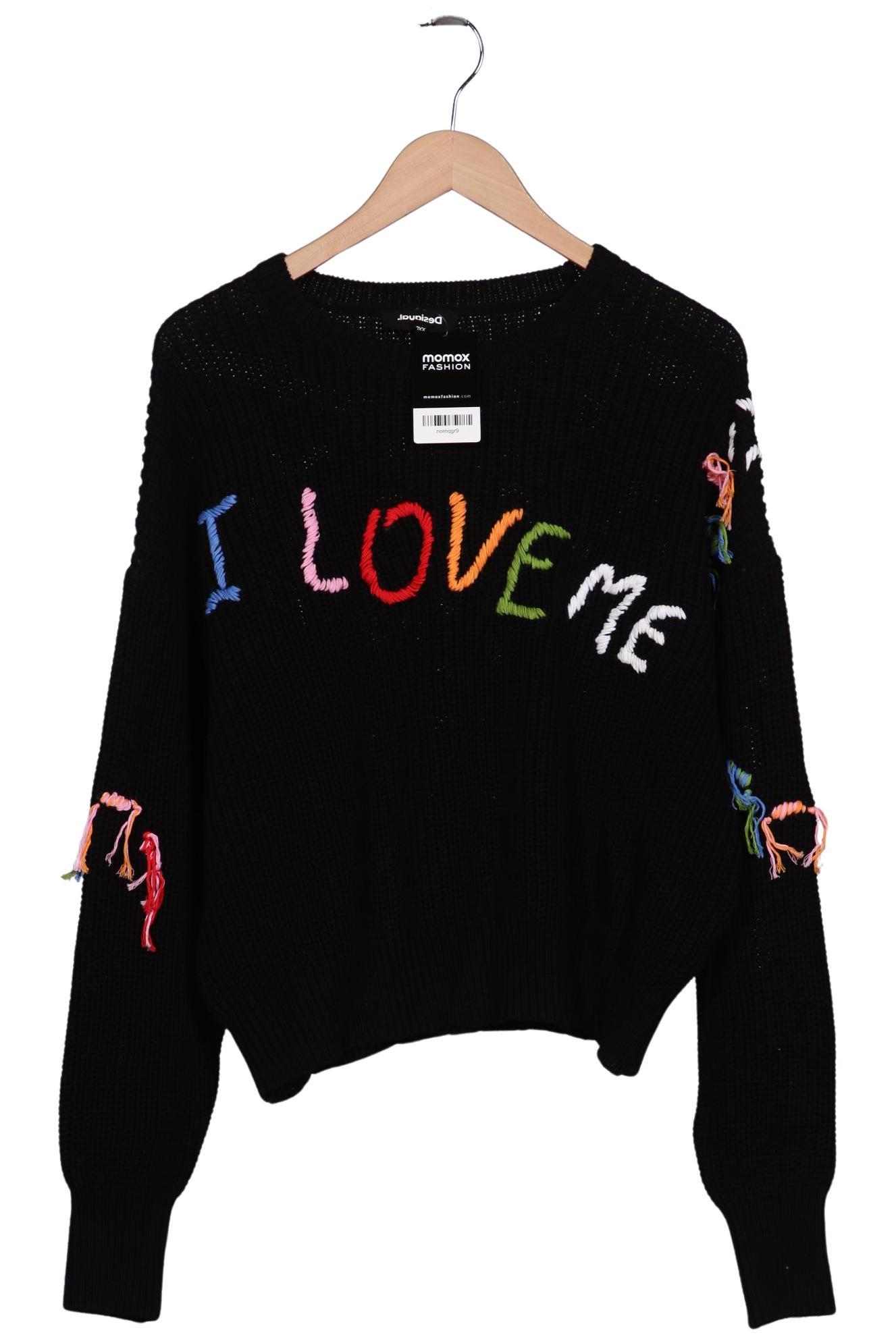 

Desigual Damen Pullover, schwarz, Gr. 46