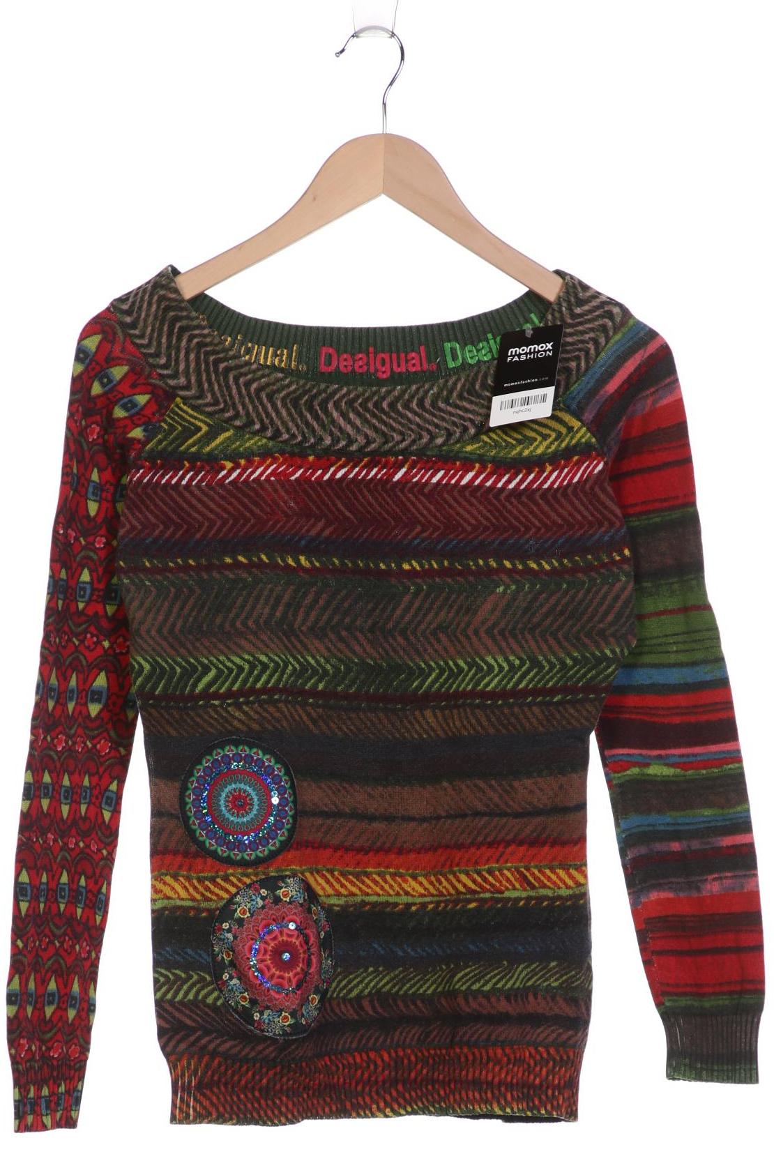 

Desigual Damen Pullover, grün, Gr. 38