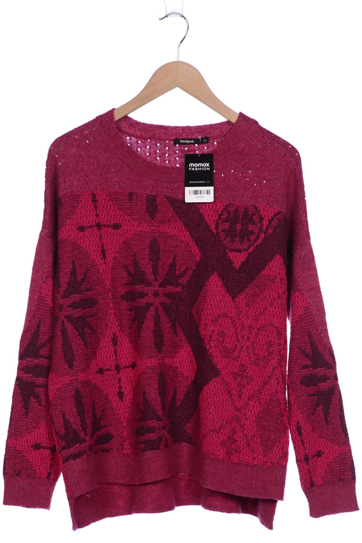 

Desigual Damen Pullover, pink, Gr. 44