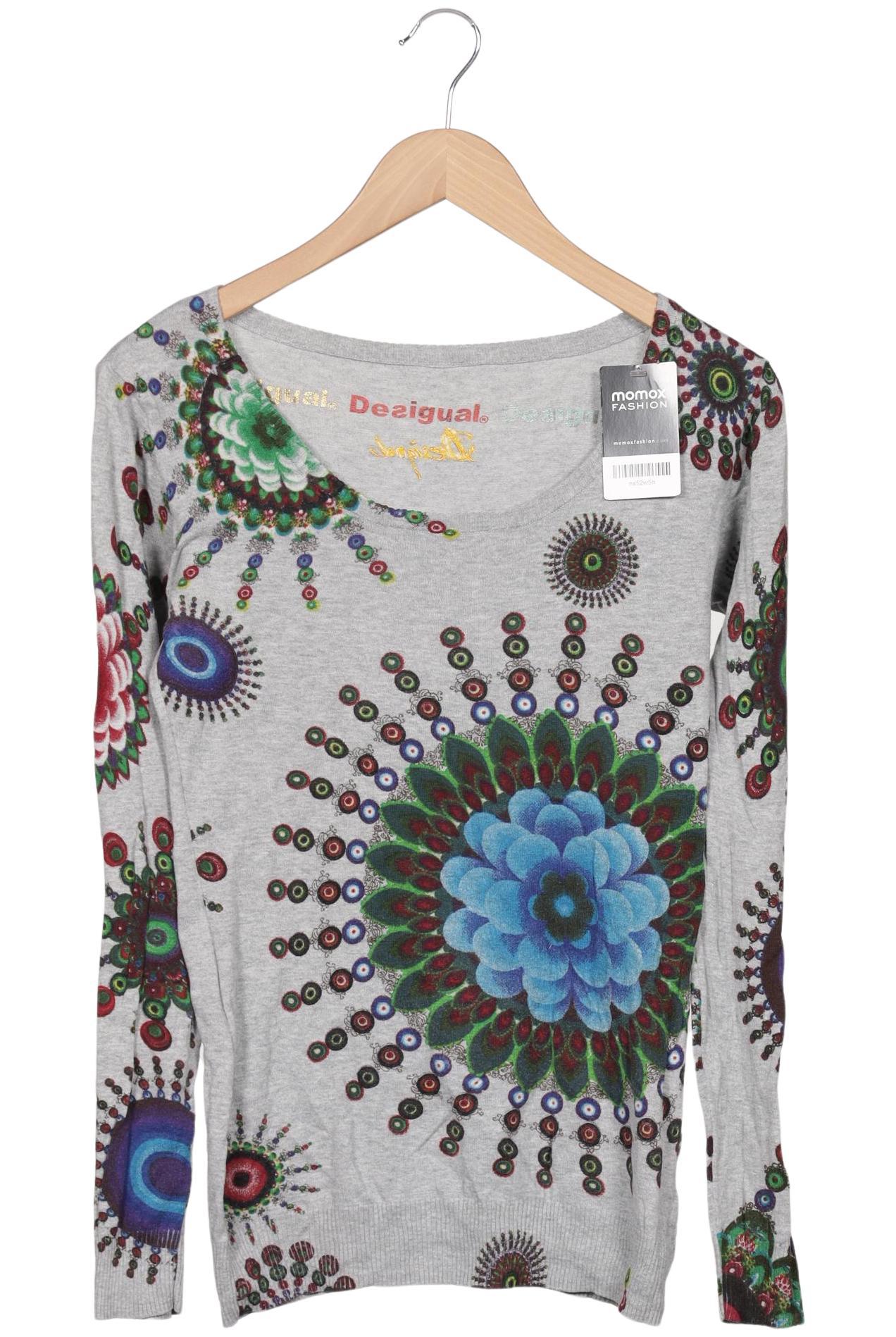 

Desigual Damen Pullover, grau, Gr. 38