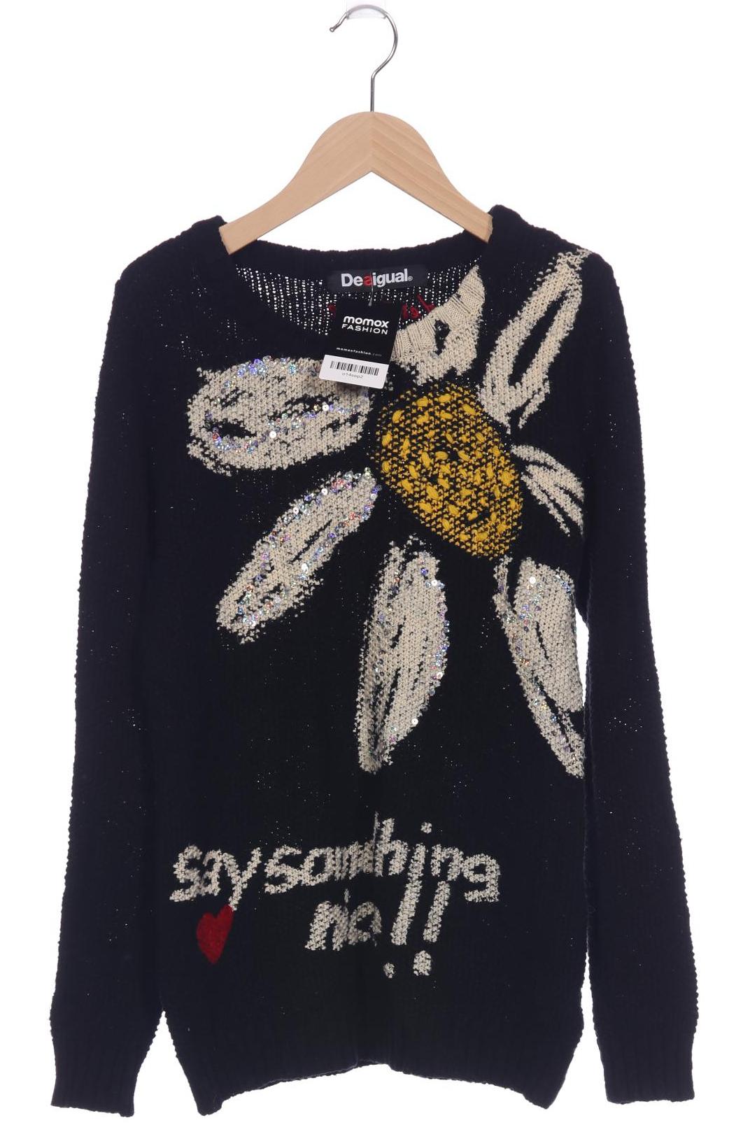 

Desigual Damen Pullover, schwarz, Gr. 38