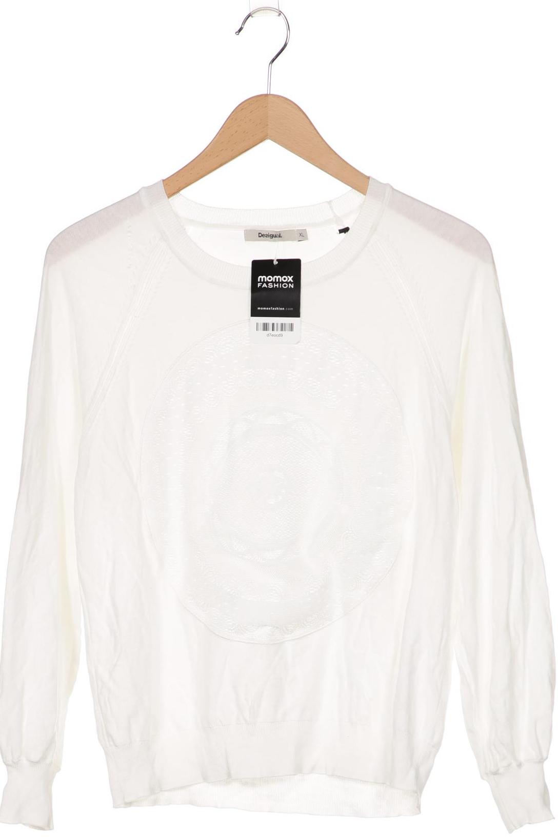 

Desigual Damen Pullover, weiß, Gr. 44