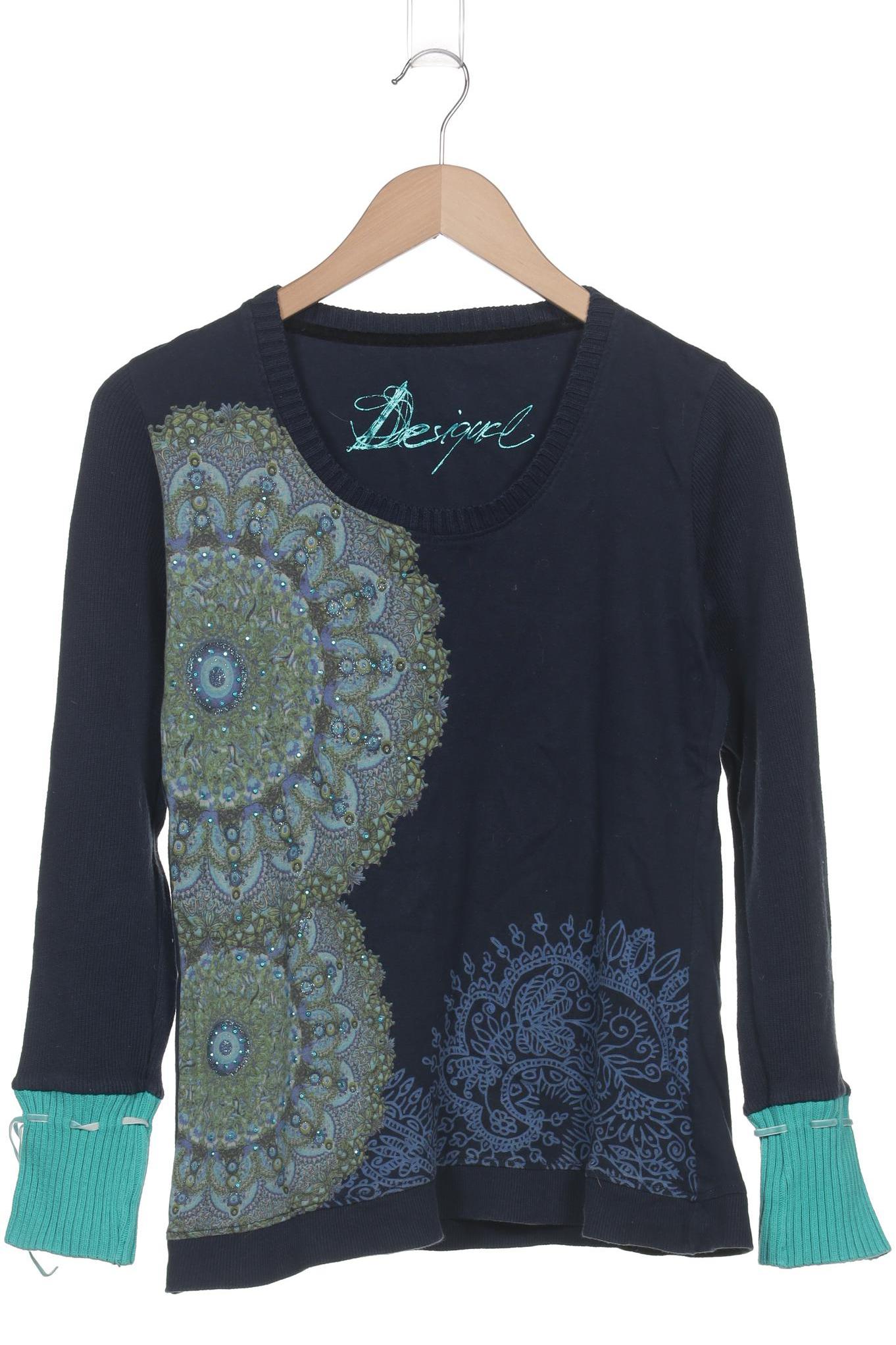 

Desigual Damen Pullover, marineblau, Gr. 38