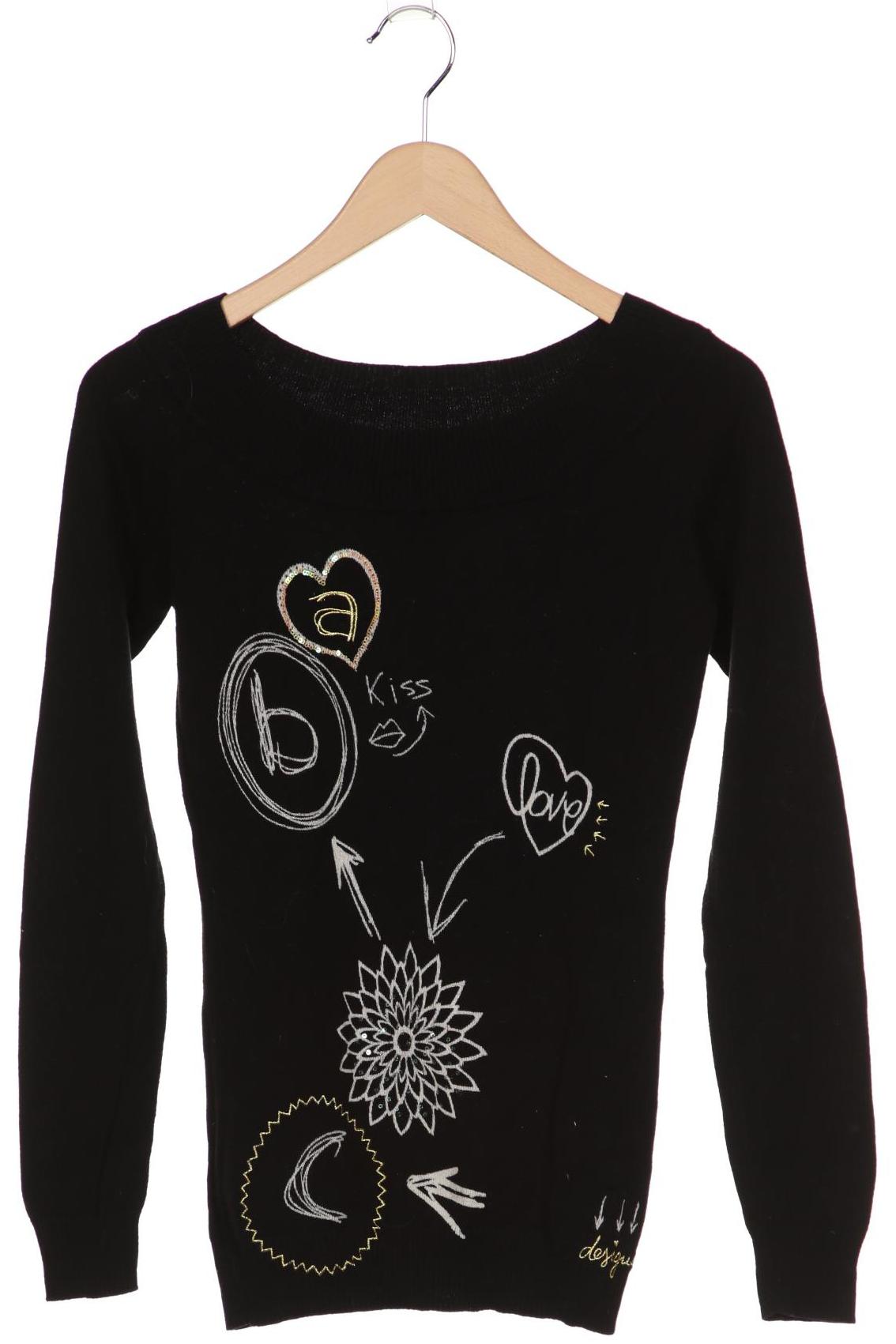 

Desigual Damen Pullover, schwarz