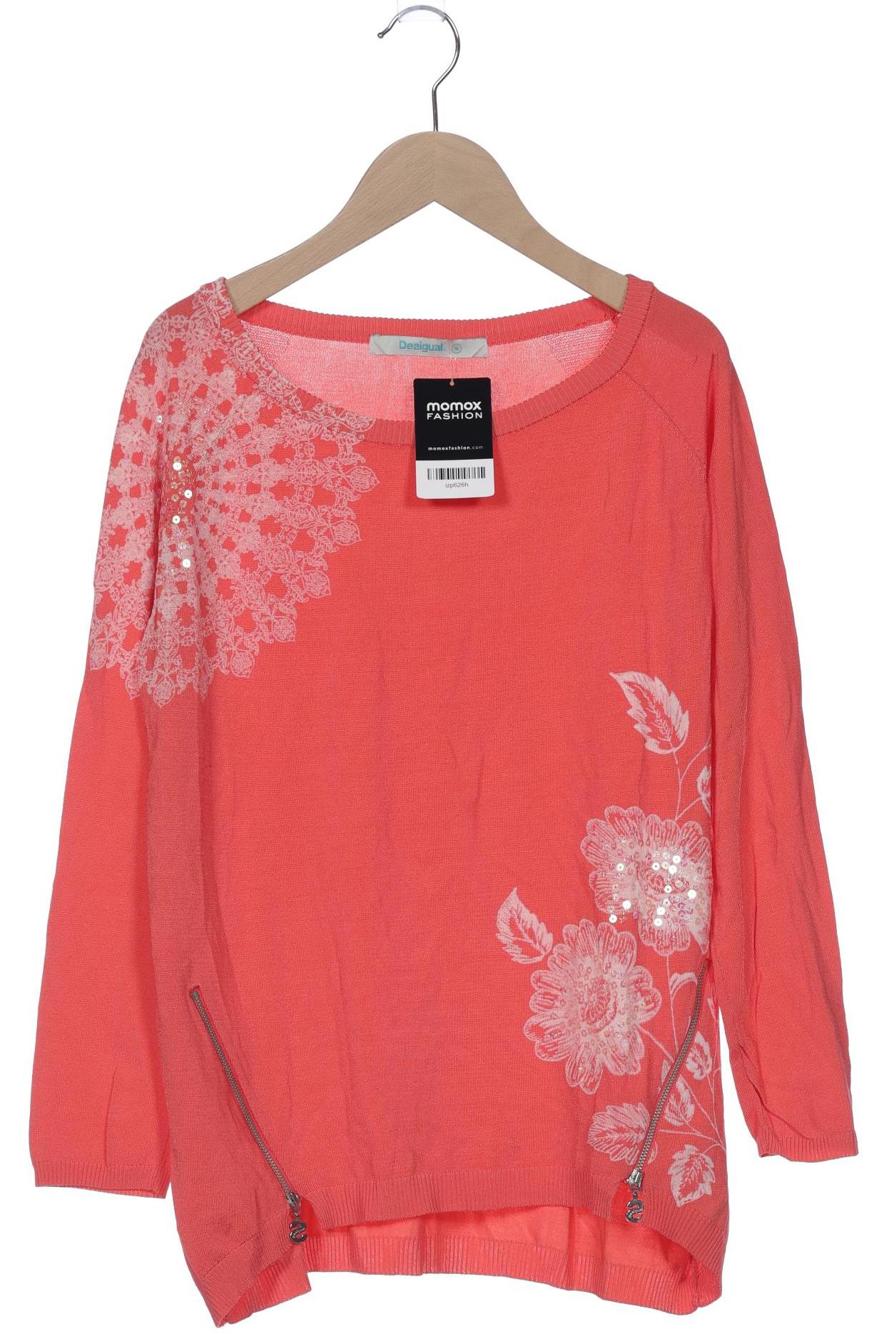 

Desigual Damen Pullover, pink, Gr. 38