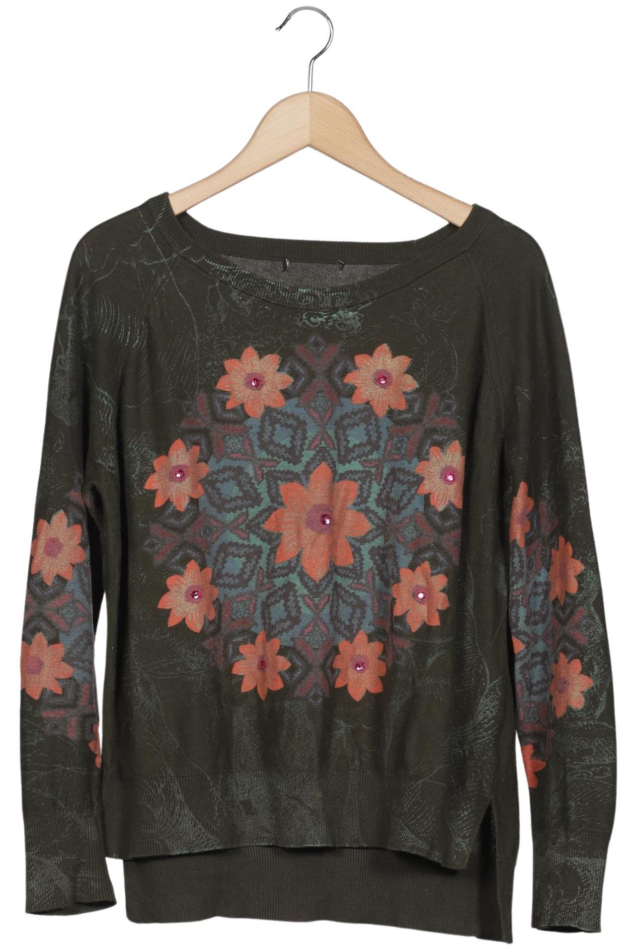 

Desigual Damen Pullover, grün, Gr. 42