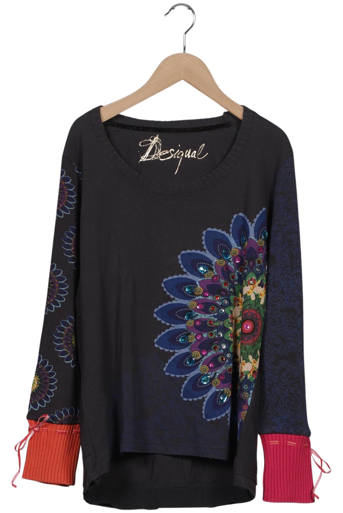 

Desigual Damen Pullover, marineblau, Gr. 44