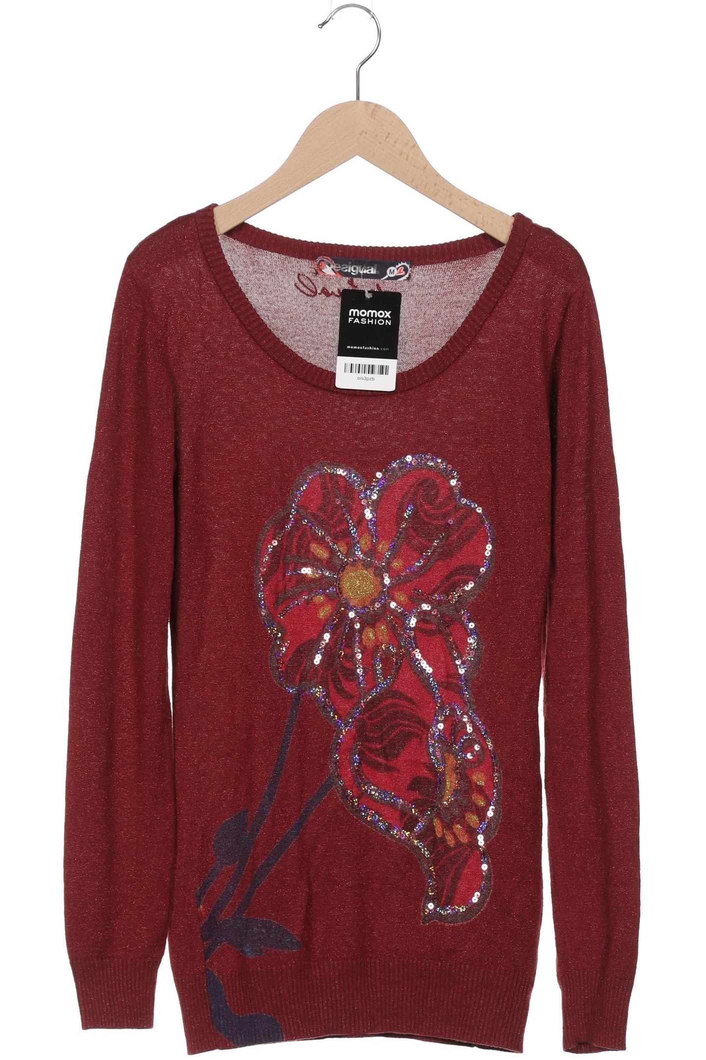 

Desigual Damen Pullover, bordeaux, Gr. 38