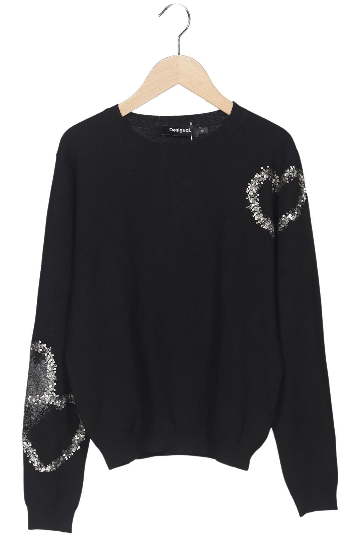 

Desigual Damen Pullover, schwarz, Gr. 38