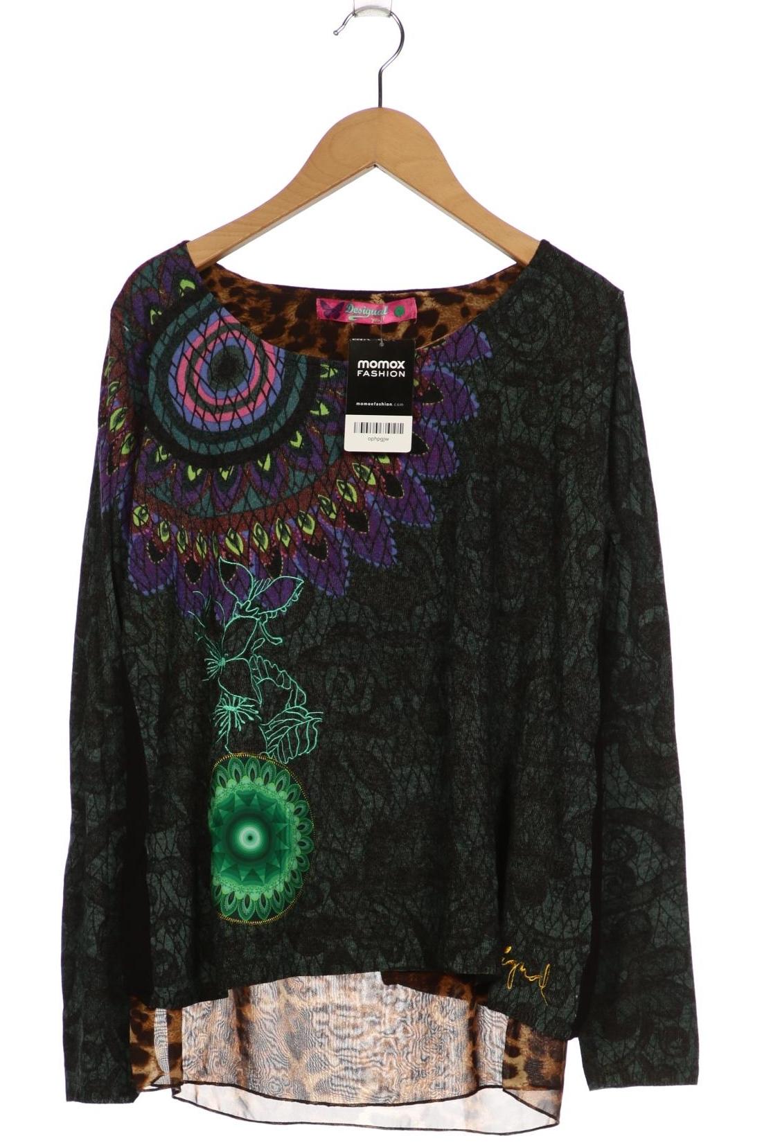 

Desigual Damen Pullover, grün, Gr. 36