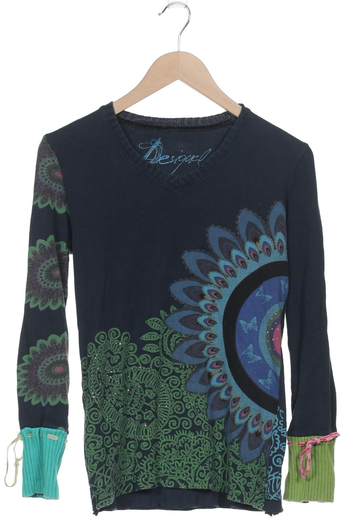 

Desigual Damen Pullover, marineblau, Gr. 42