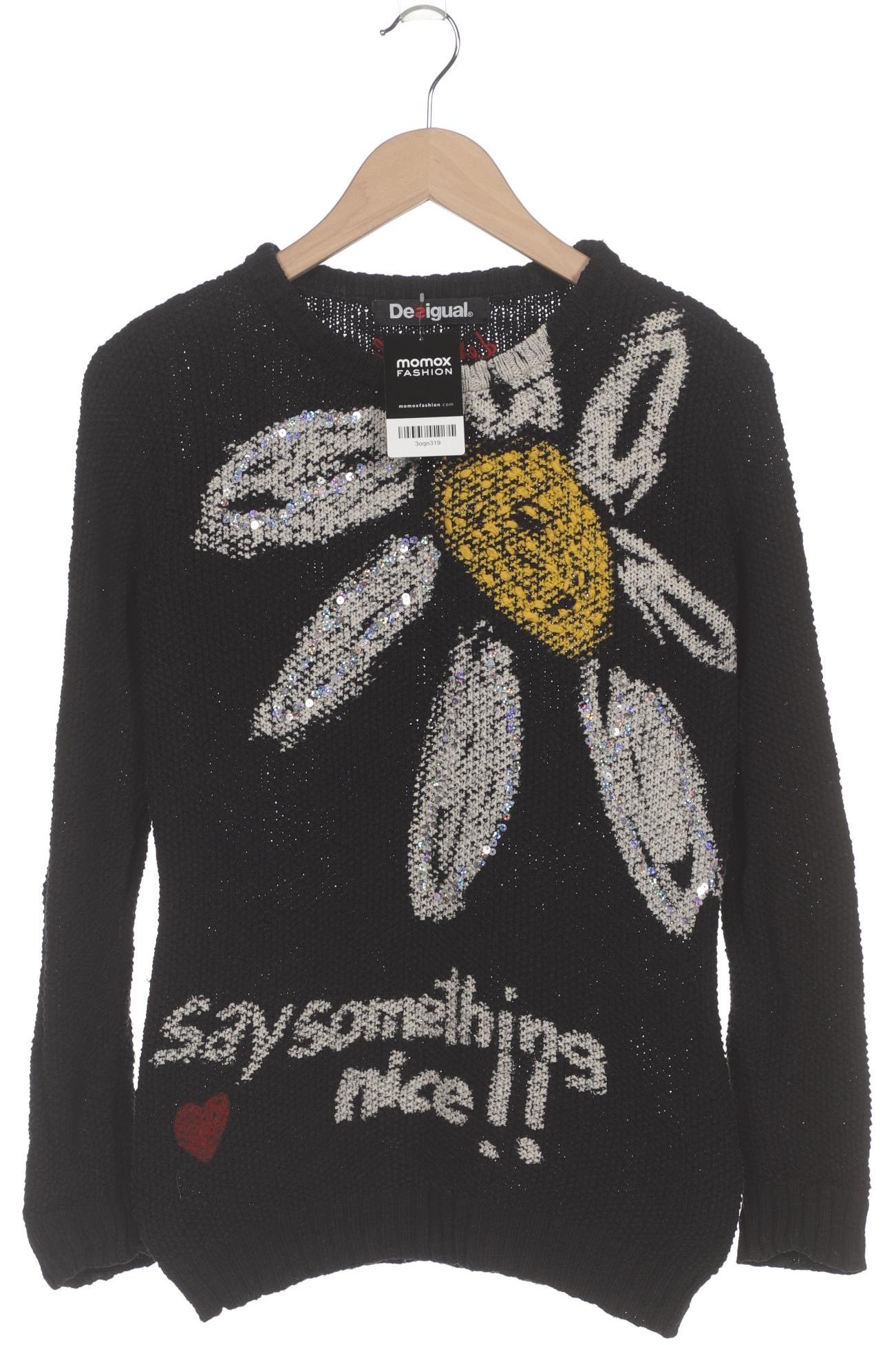 

Desigual Damen Pullover, schwarz, Gr. 42