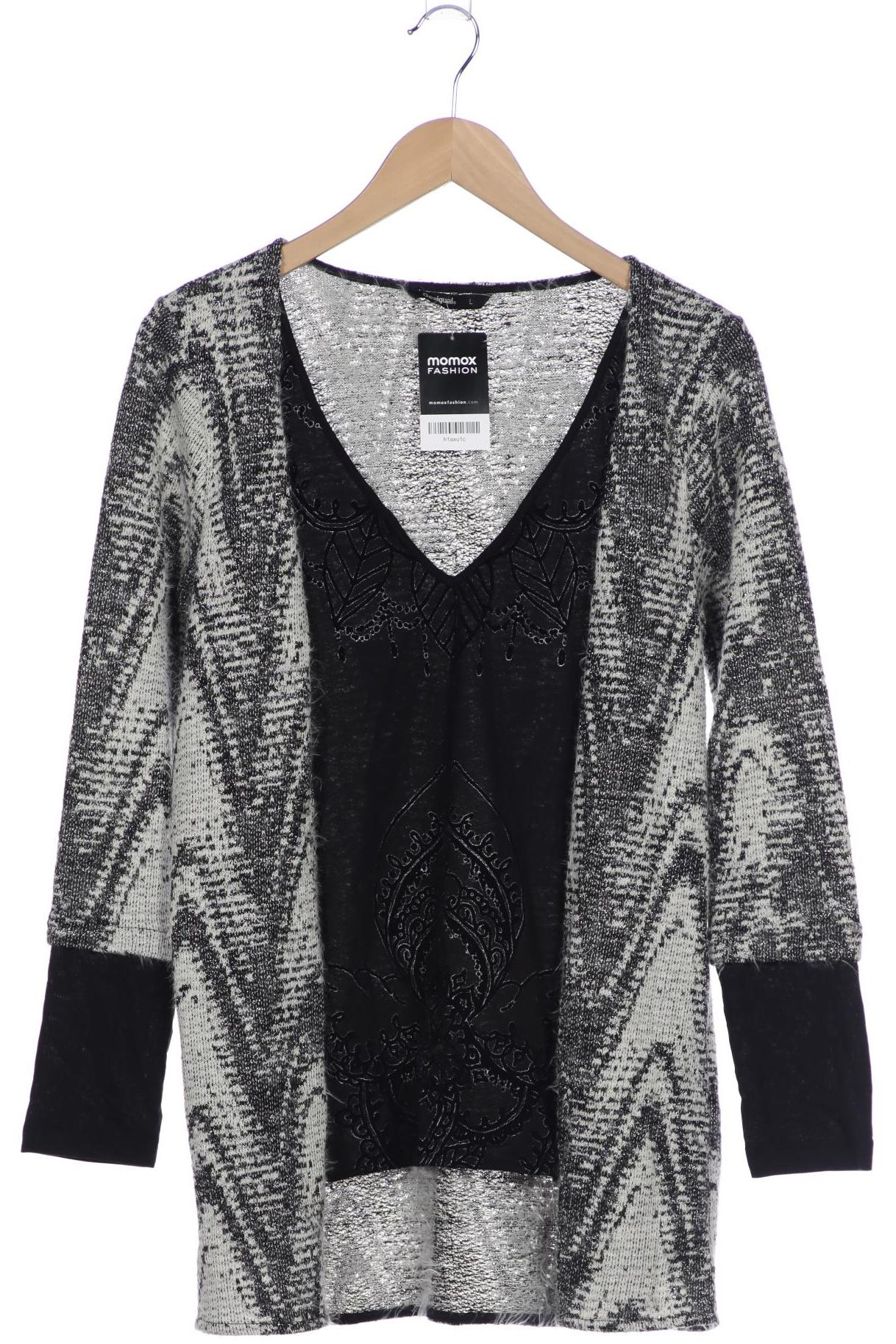 

Desigual Damen Pullover, grau, Gr. 42