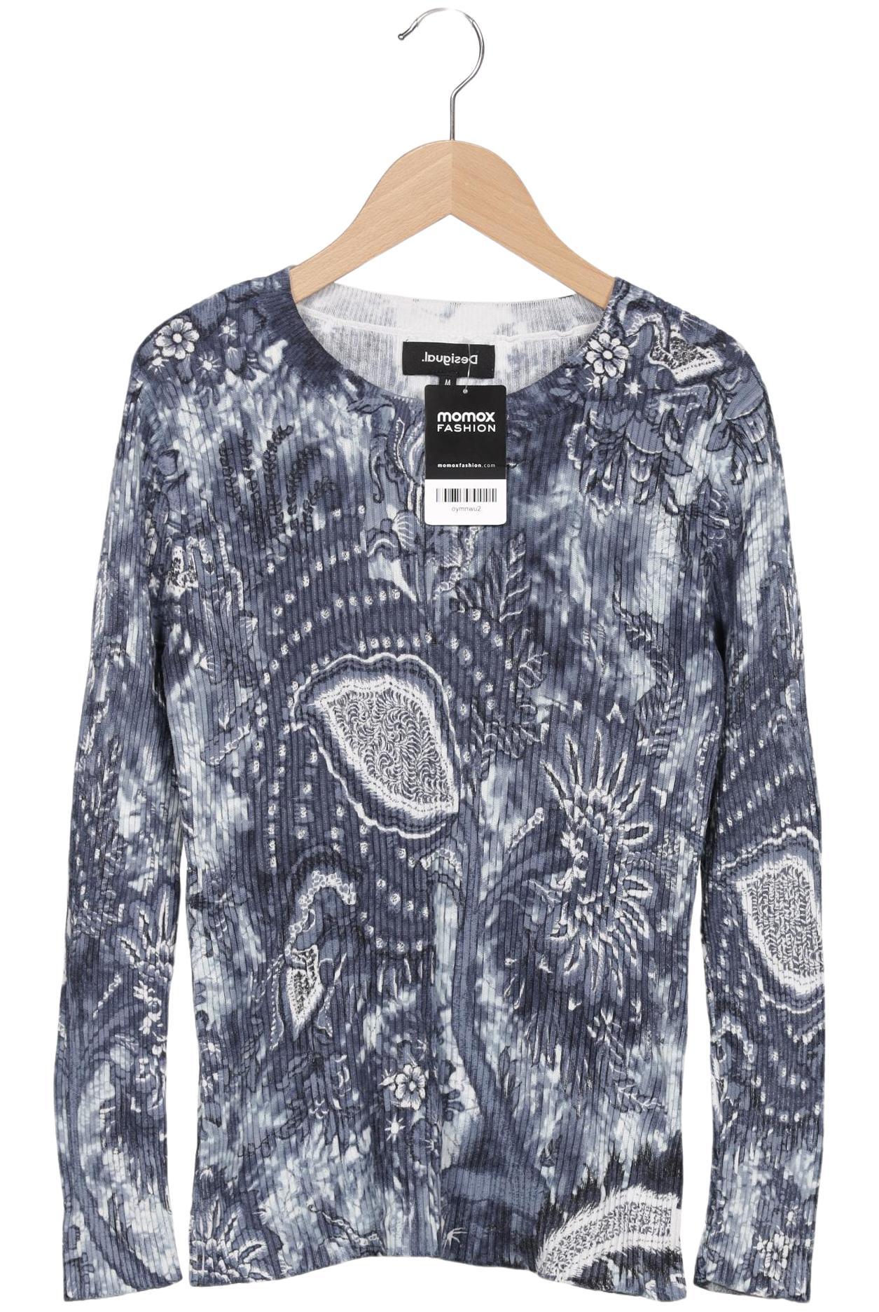 

Desigual Damen Pullover, blau, Gr. 38
