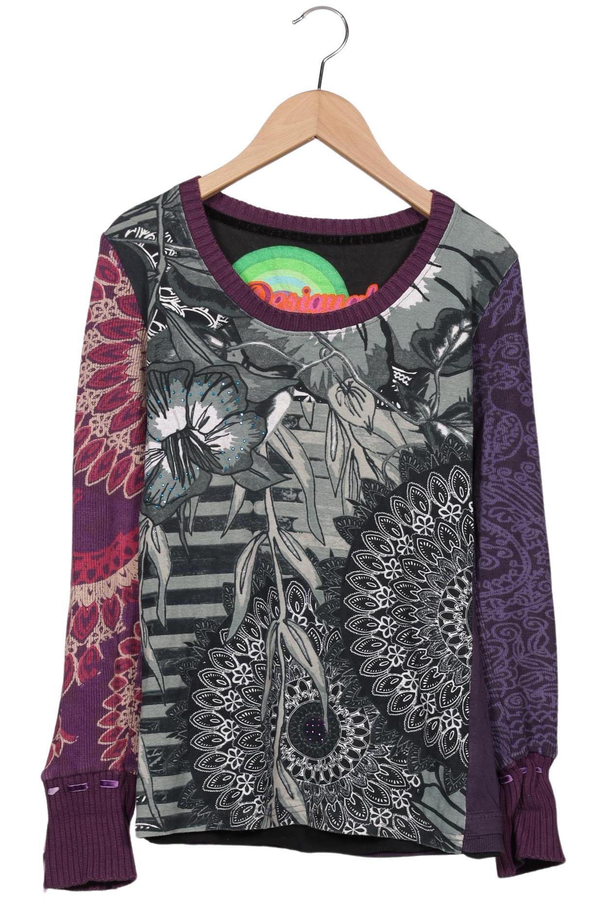 

Desigual Damen Pullover, grau, Gr. 36