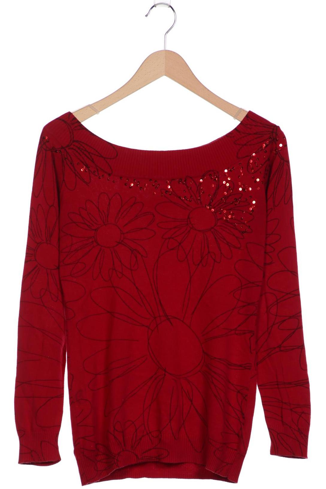 

Desigual Damen Pullover, rot, Gr. 38