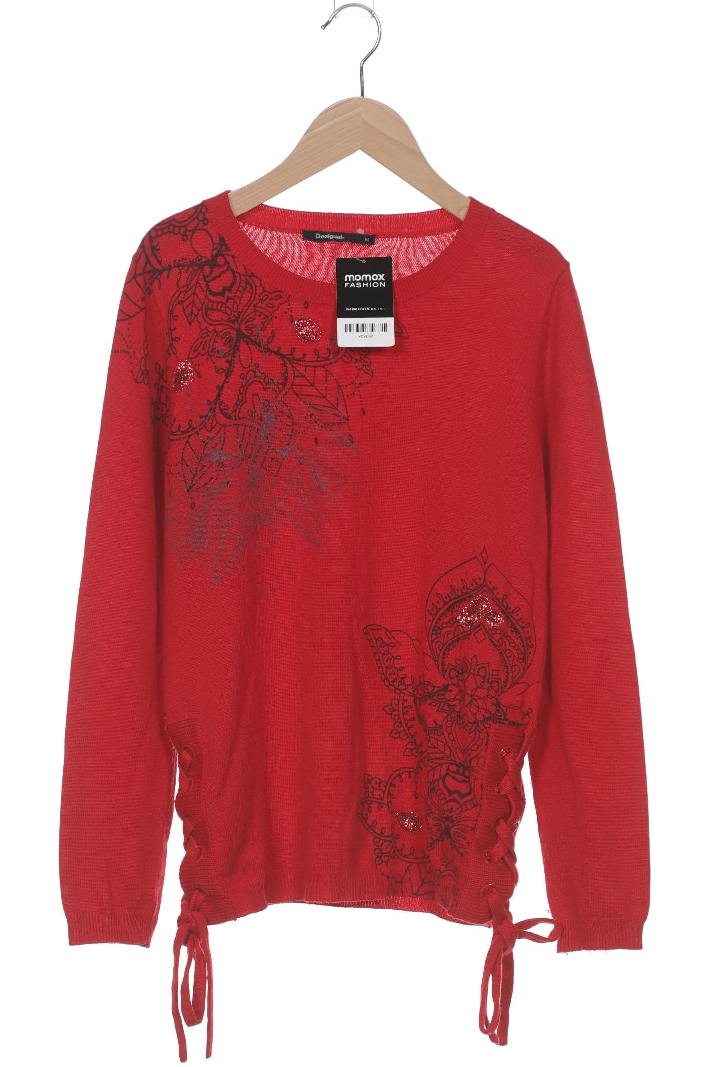 

Desigual Damen Pullover, rot, Gr. 38