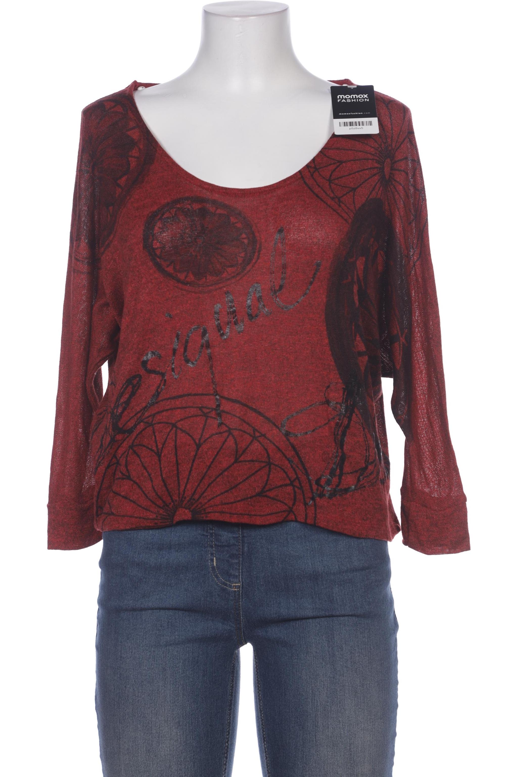 

Desigual Damen Pullover, bordeaux, Gr. 38