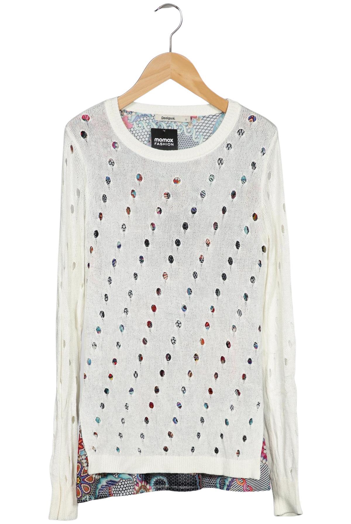 

Desigual Damen Pullover, weiß, Gr. 38