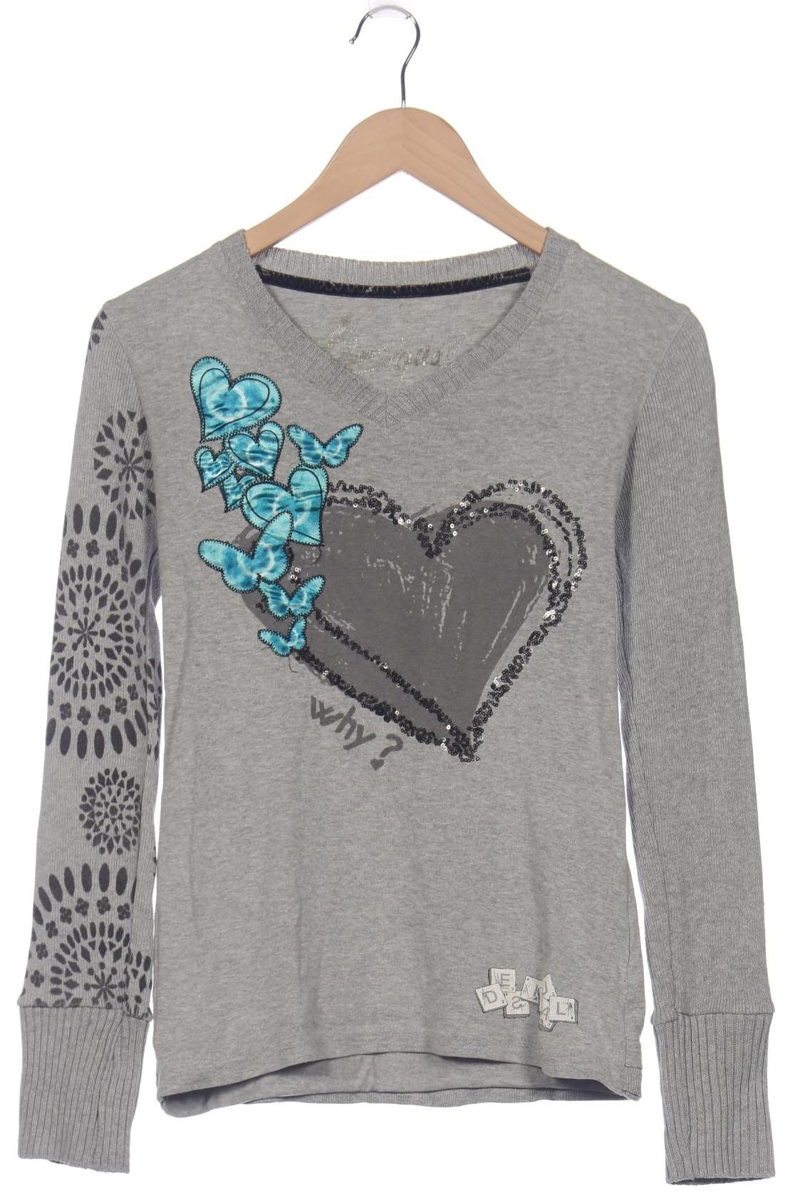 

Desigual Damen Pullover, grau, Gr. 36