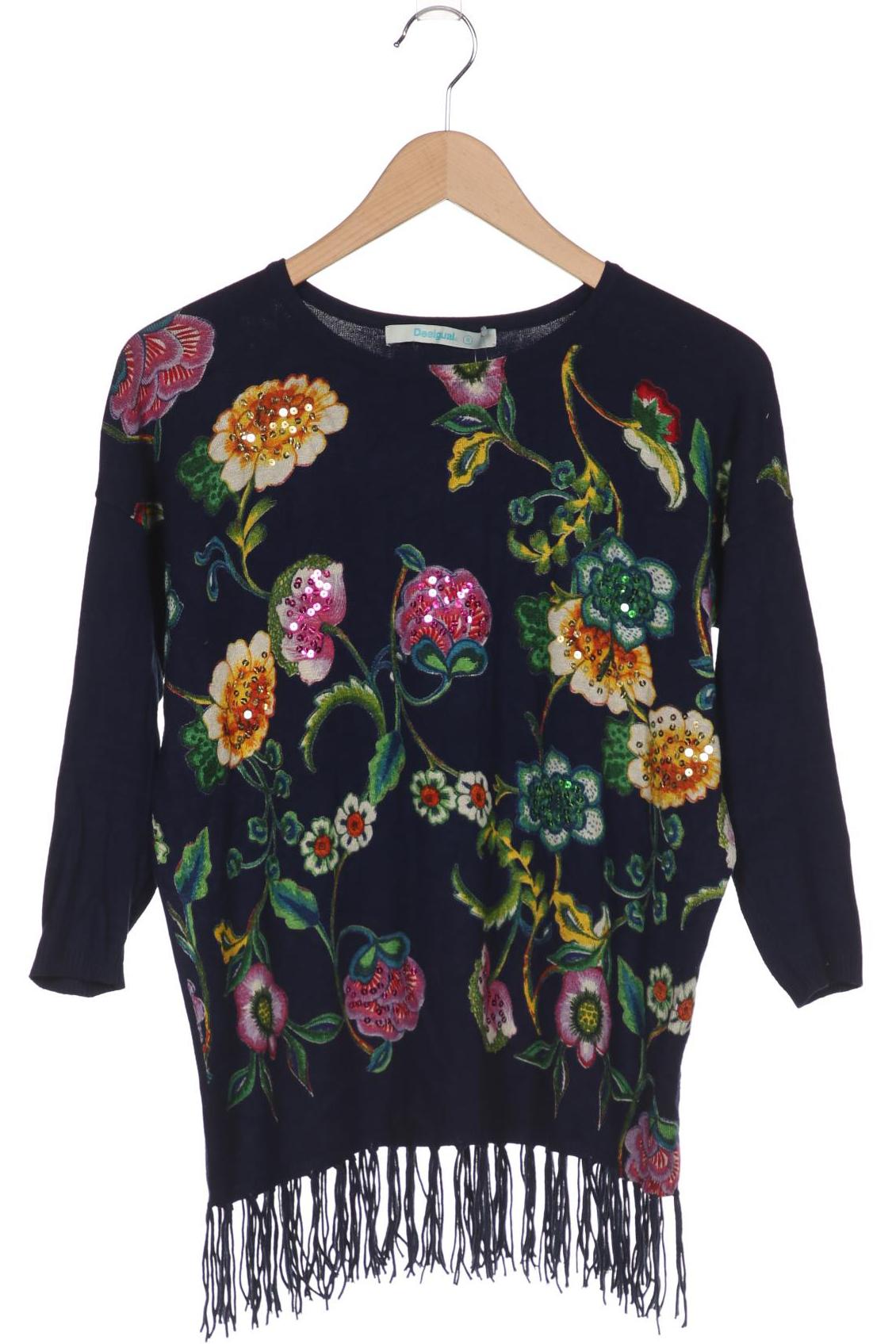 

Desigual Damen Pullover, marineblau
