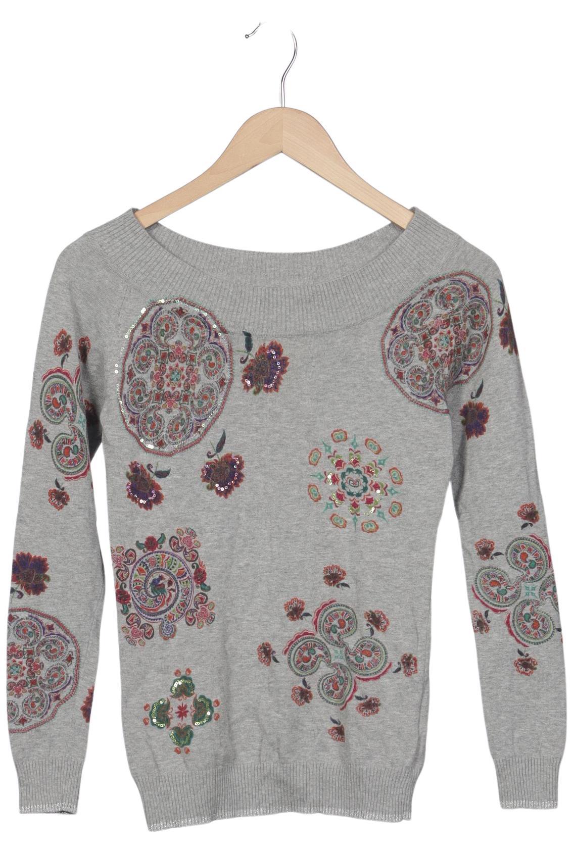 

Desigual Damen Pullover, grau, Gr. 36