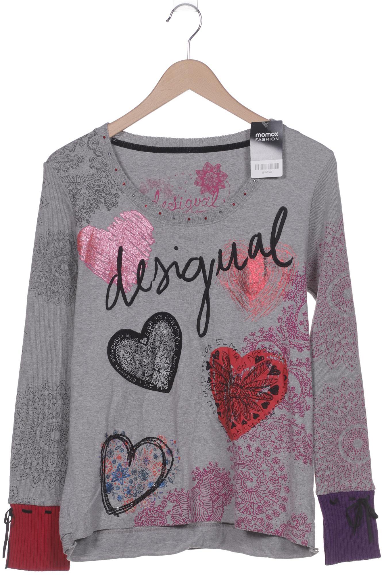 

Desigual Damen Pullover, grau, Gr. 44
