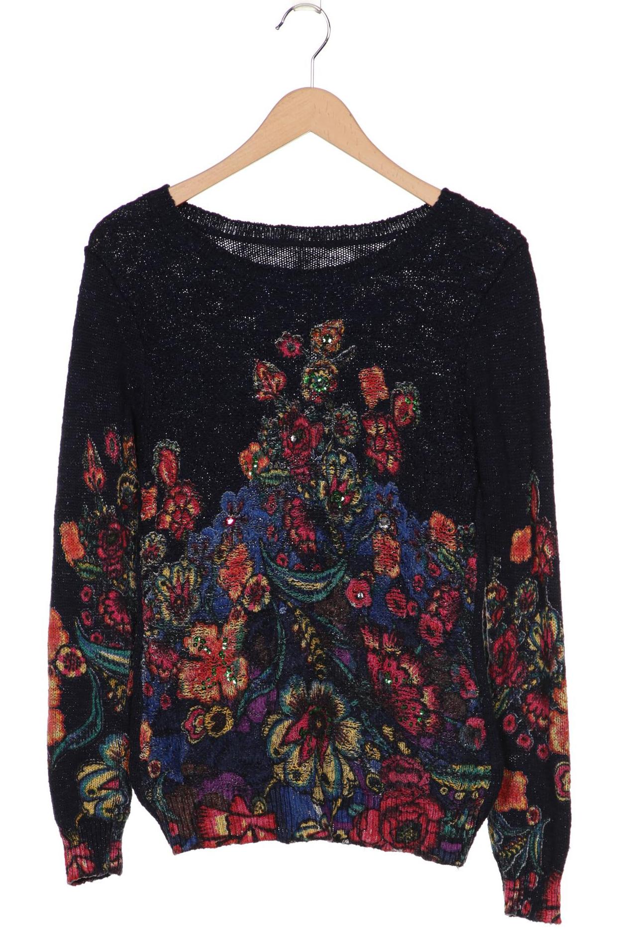 

Desigual Damen Pullover, marineblau, Gr. 44