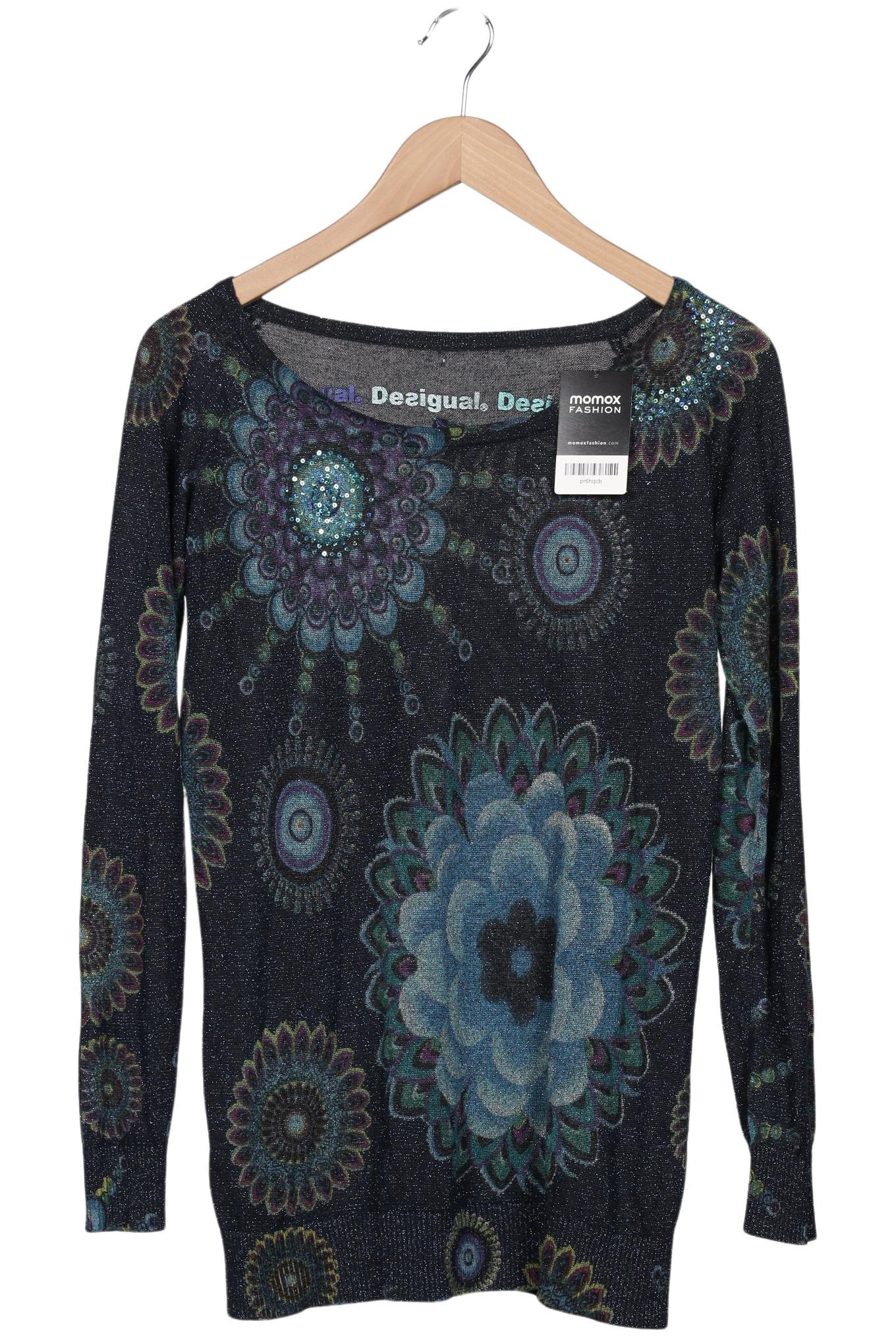 

Desigual Damen Pullover, marineblau, Gr. 44