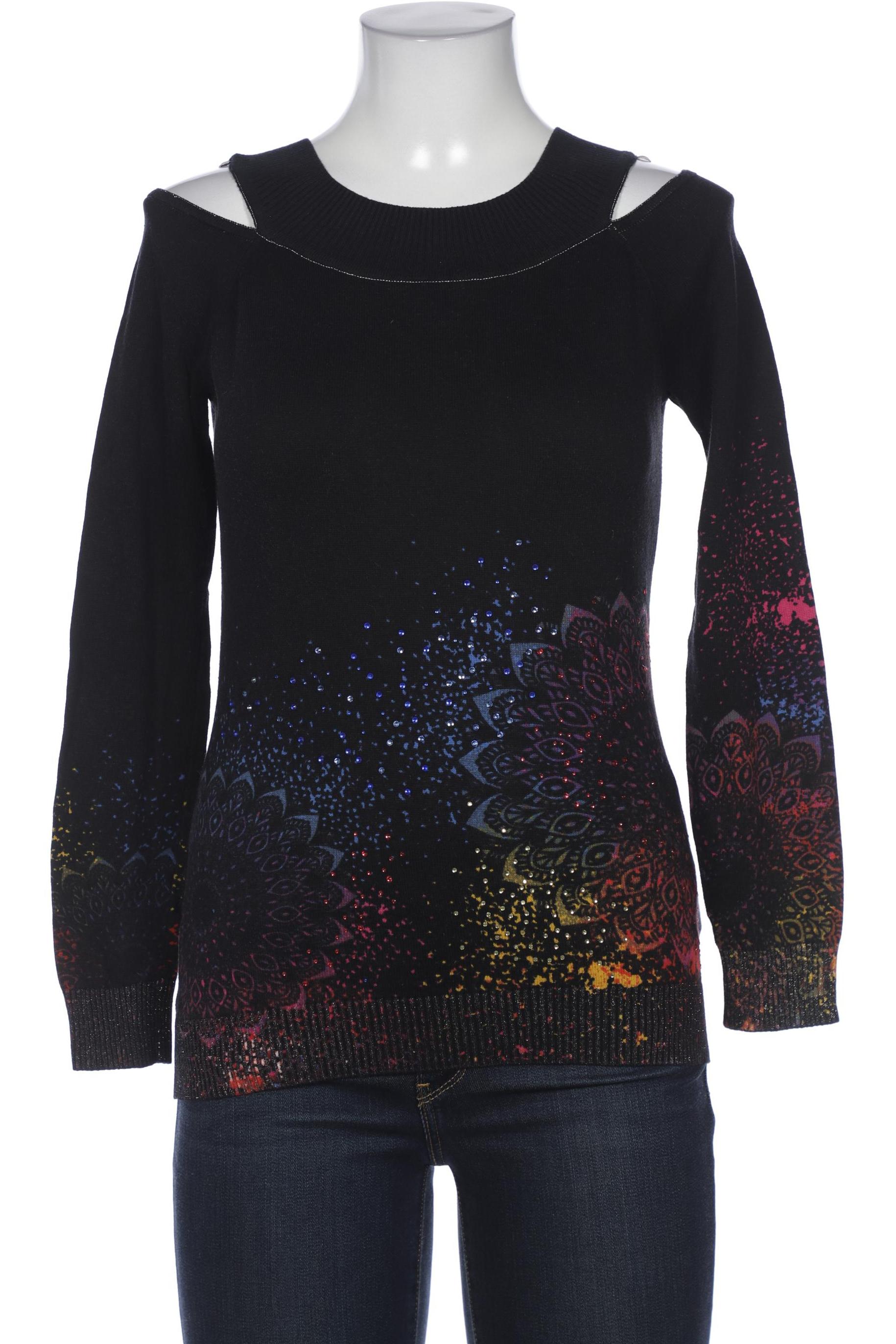 

Desigual Damen Pullover, schwarz, Gr. 38