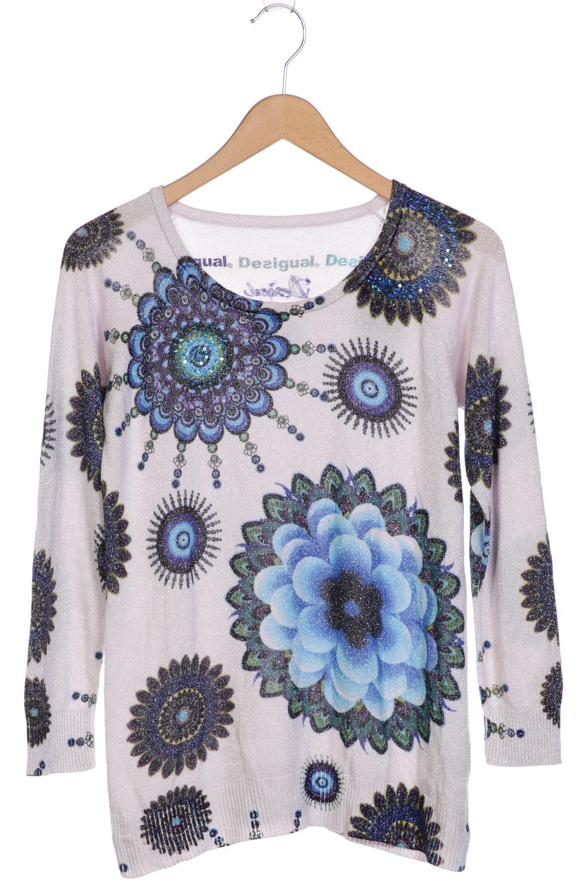 

Desigual Damen Pullover, blau, Gr. 44