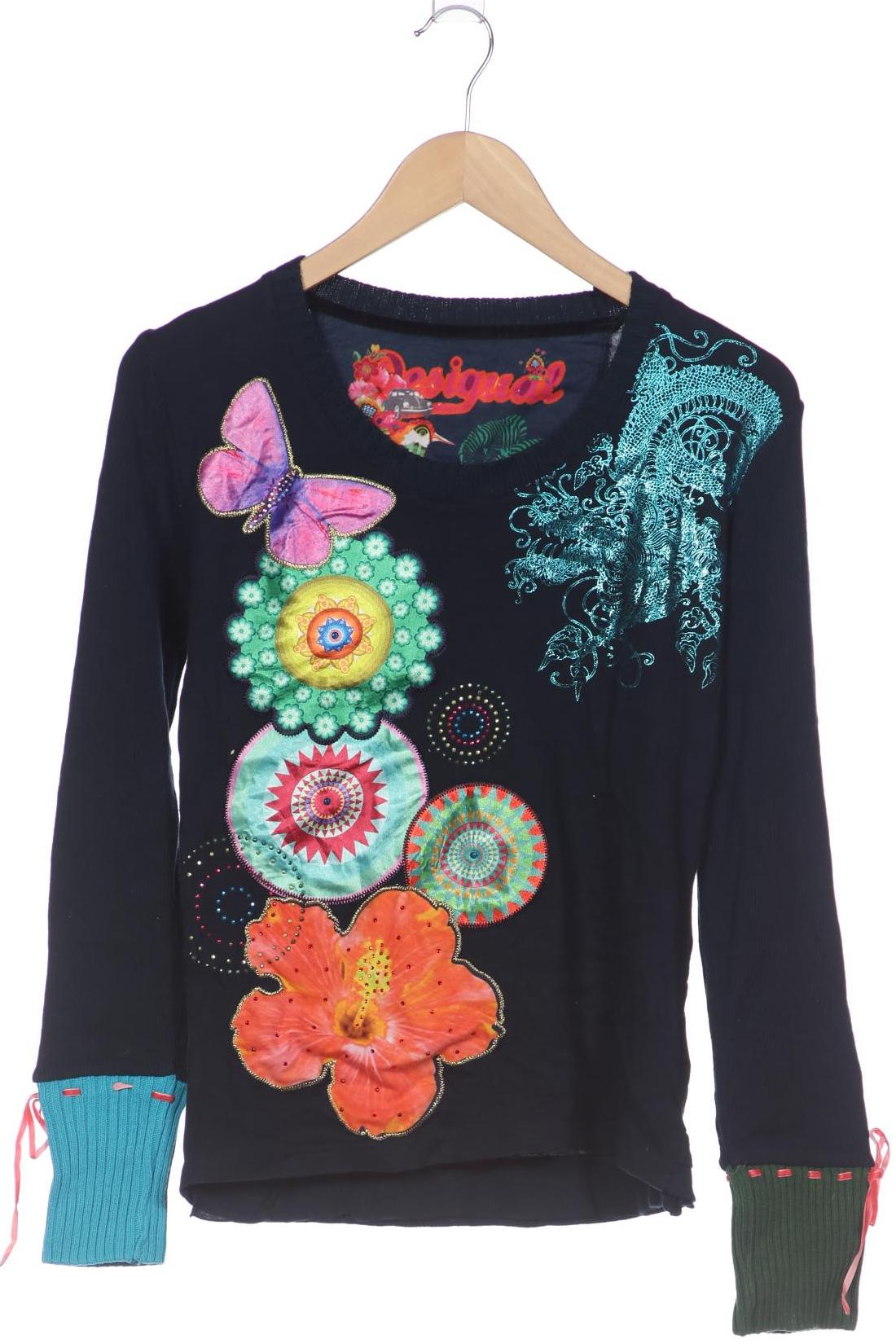 

Desigual Damen Pullover, marineblau, Gr. 38