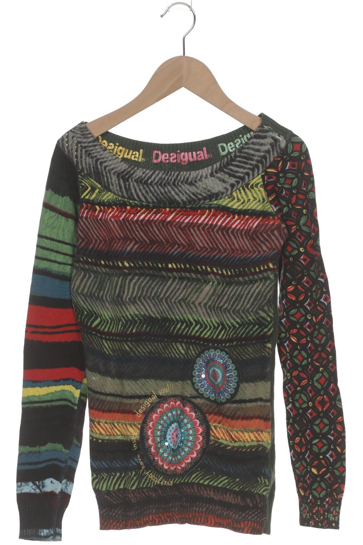 

Desigual Damen Pullover, grün, Gr. 36