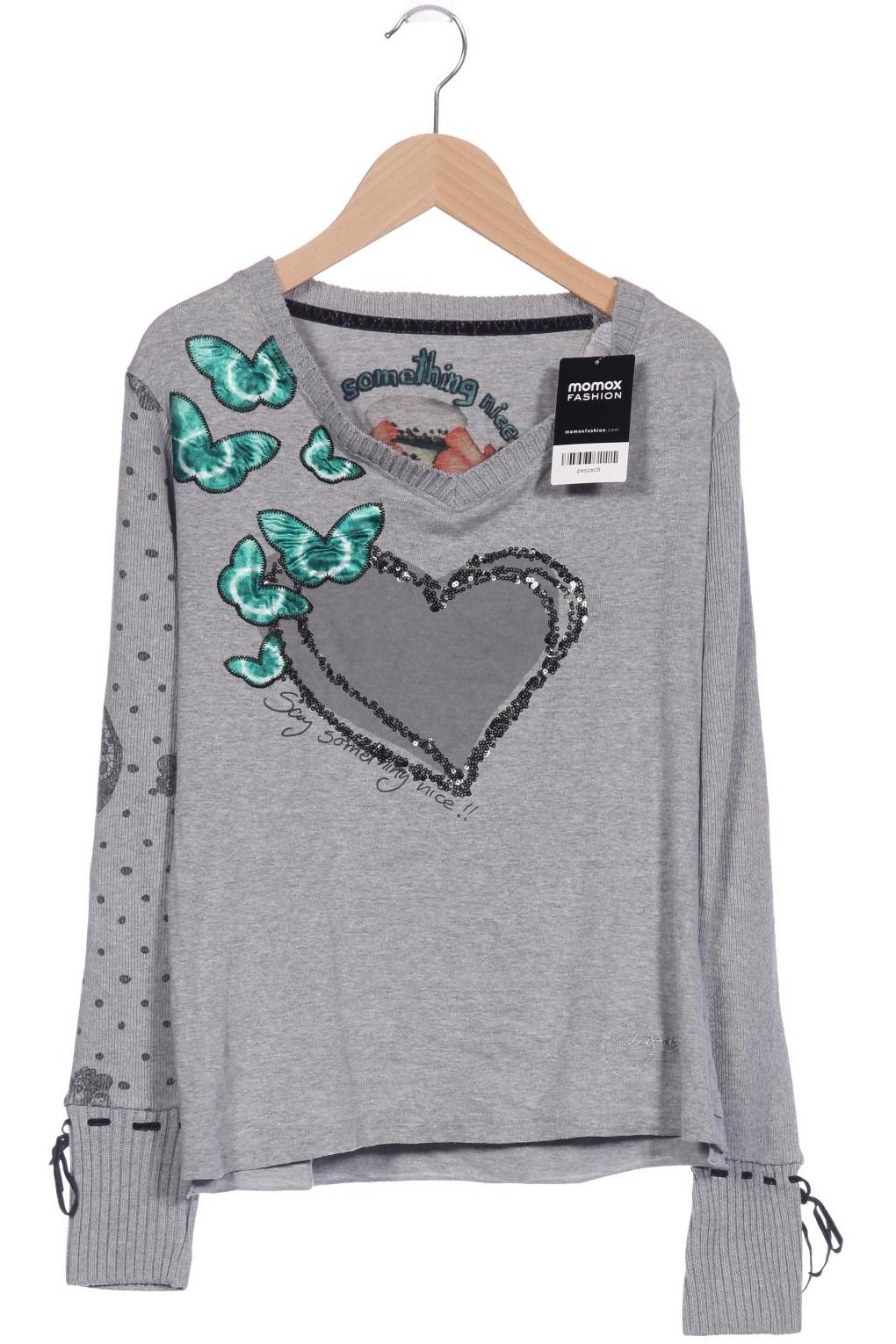 

Desigual Damen Pullover, grau, Gr. 38