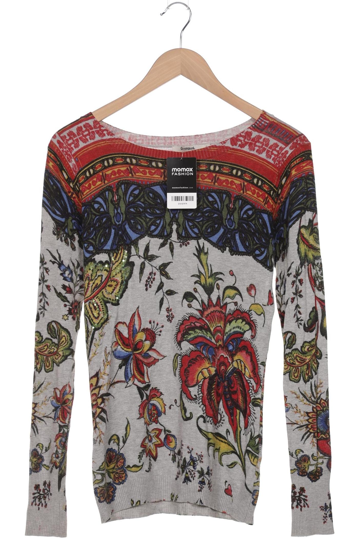 

Desigual Damen Pullover, grau, Gr. 36