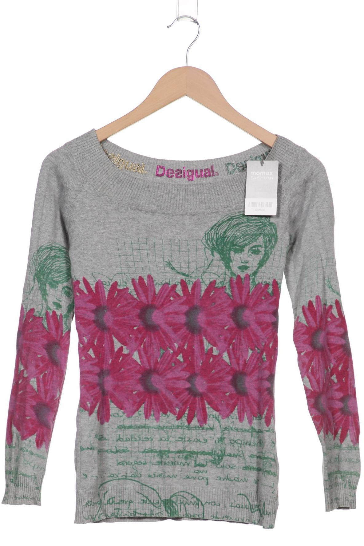 

Desigual Damen Pullover, grau, Gr. 36