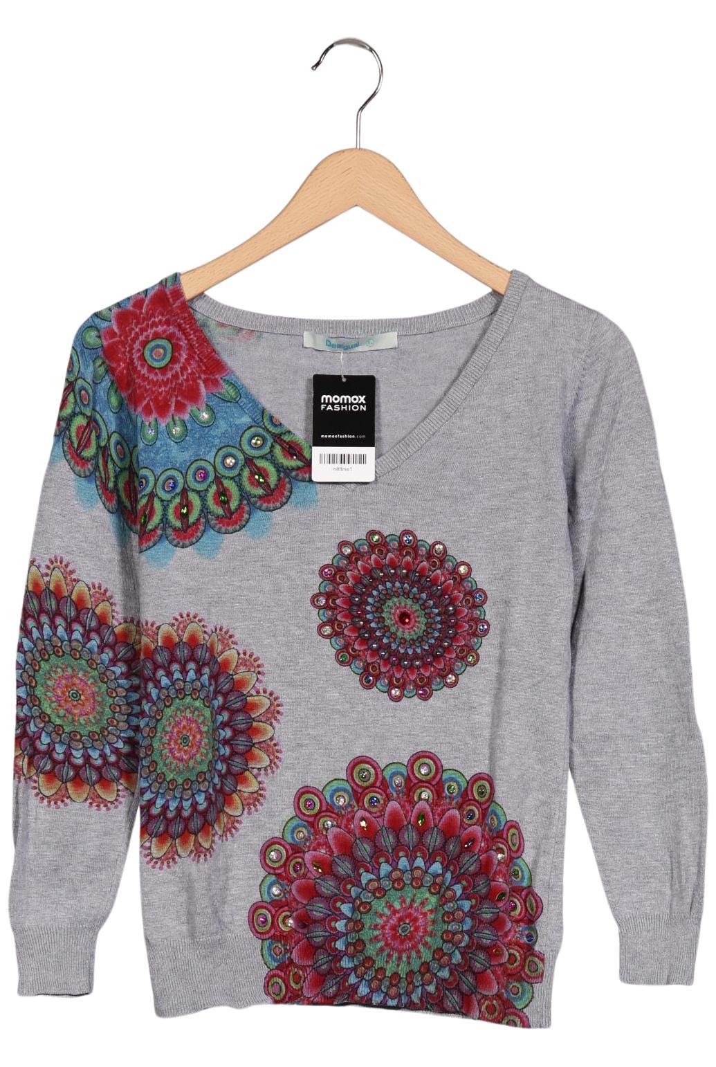 

Desigual Damen Pullover, grau, Gr. 44