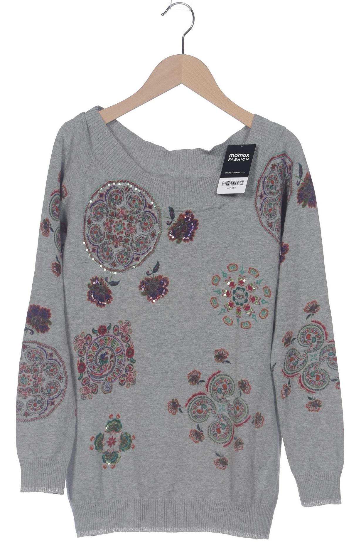 

Desigual Damen Pullover, grau, Gr. 44