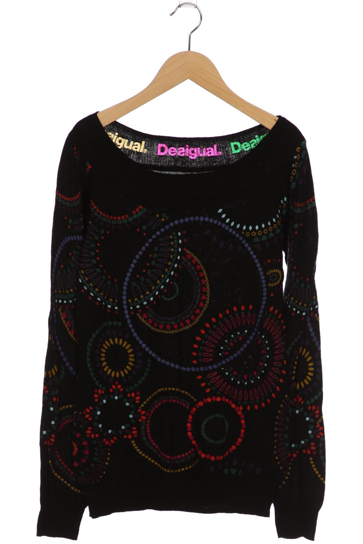 

Desigual Damen Pullover, schwarz, Gr. 42