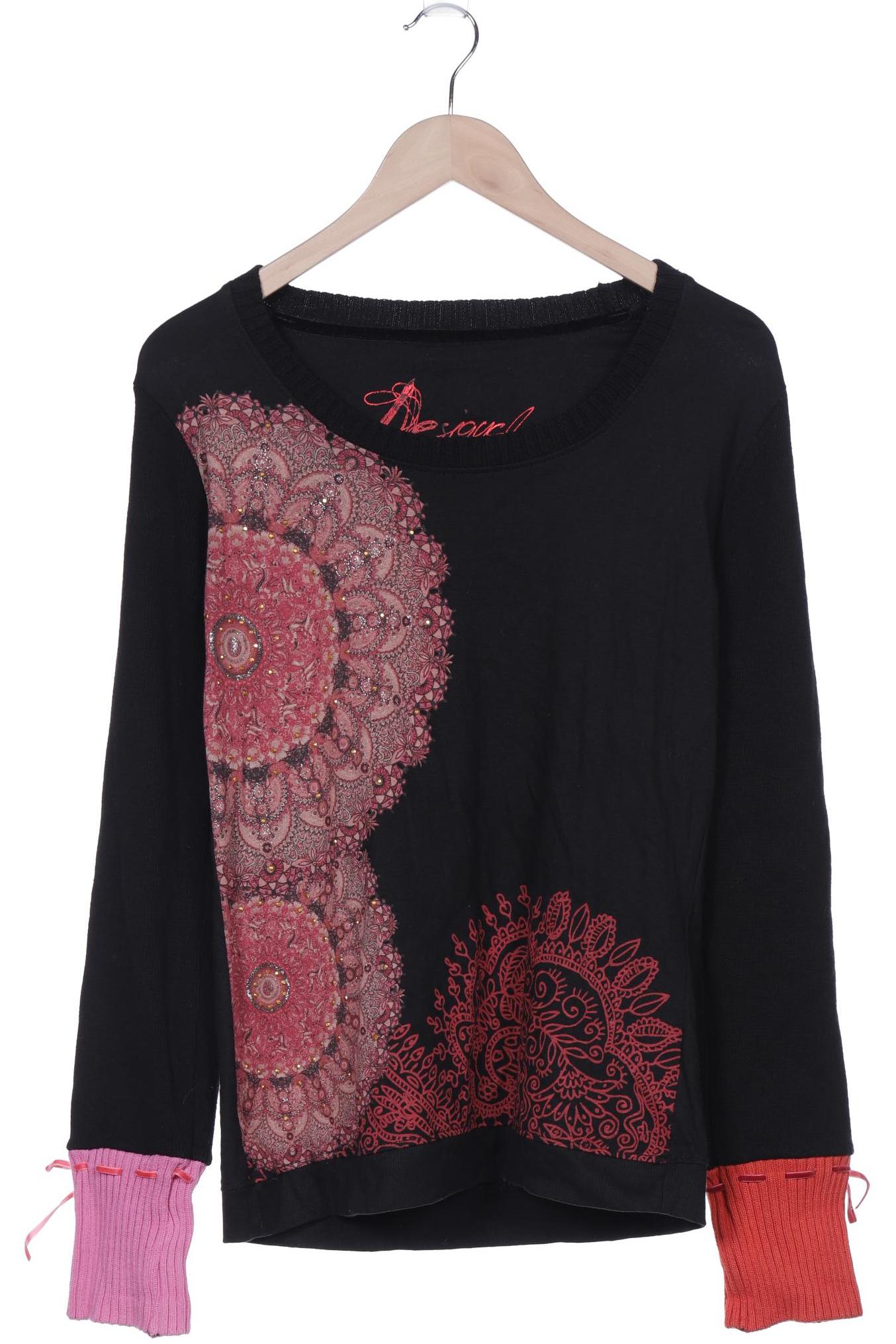

Desigual Damen Pullover, schwarz, Gr. 44