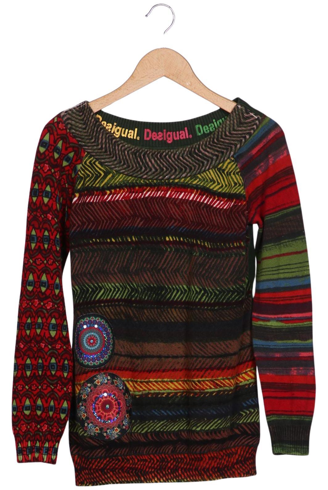 

Desigual Damen Pullover, grün, Gr. 44