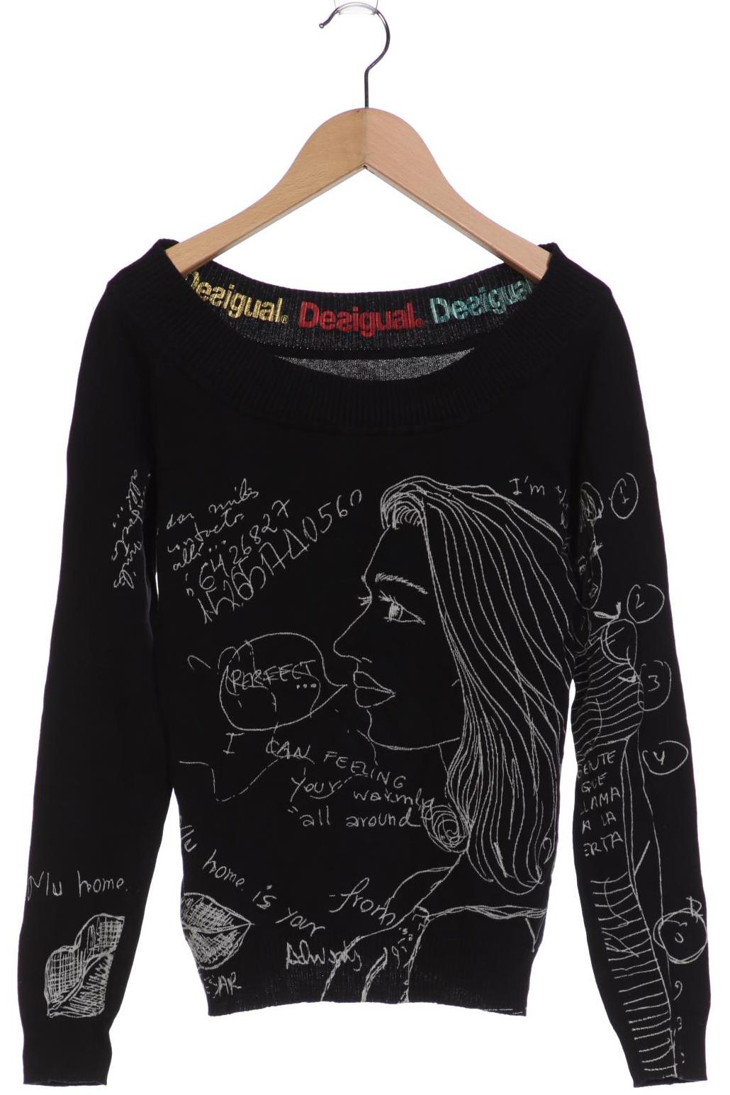 

Desigual Damen Pullover, schwarz