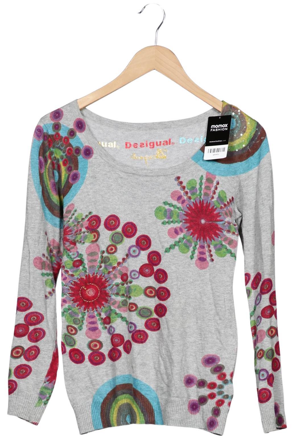 

Desigual Damen Pullover, grau, Gr. 36