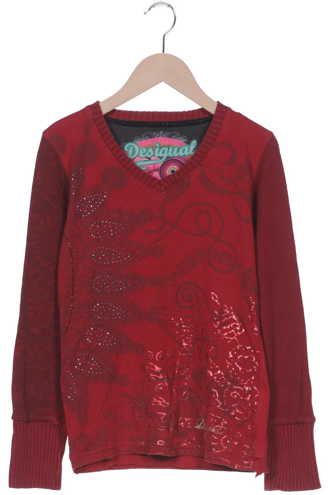 

Desigual Damen Pullover, rot, Gr. 38