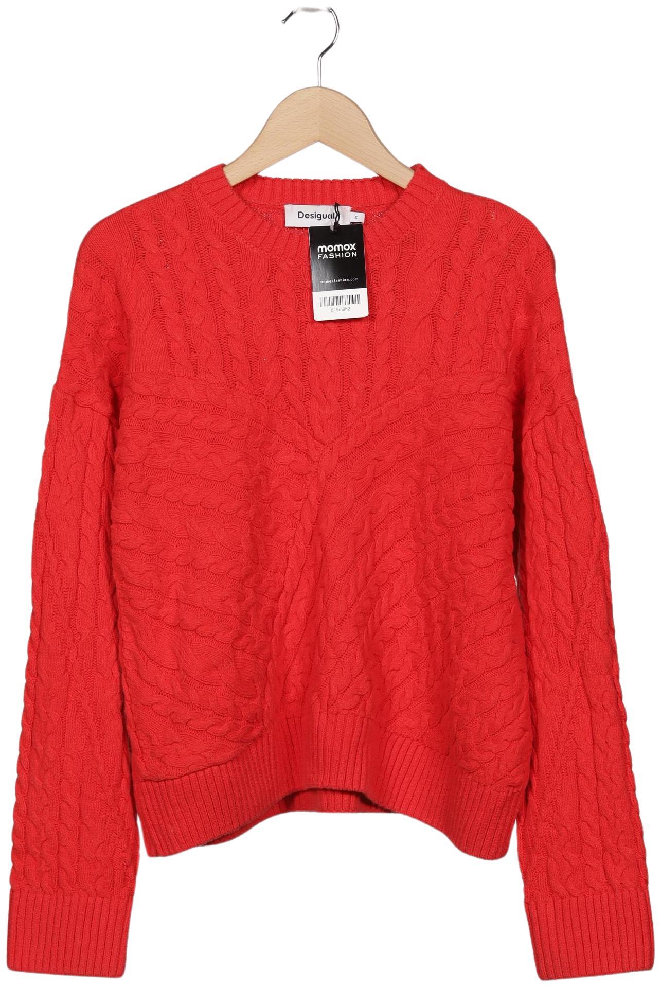 

Desigual Damen Pullover, rot, Gr. 36