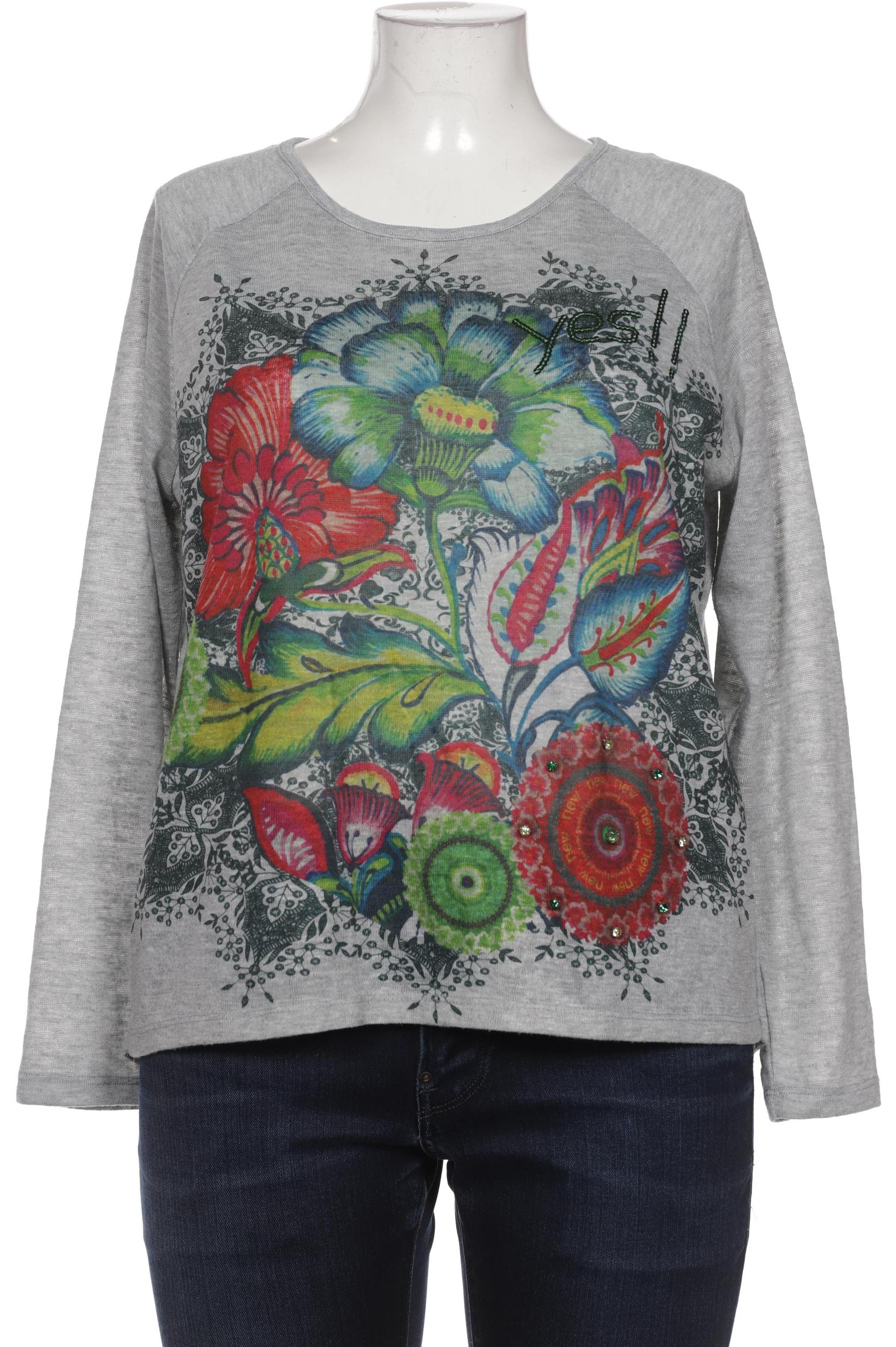 

Desigual Damen Pullover, grau, Gr. 44