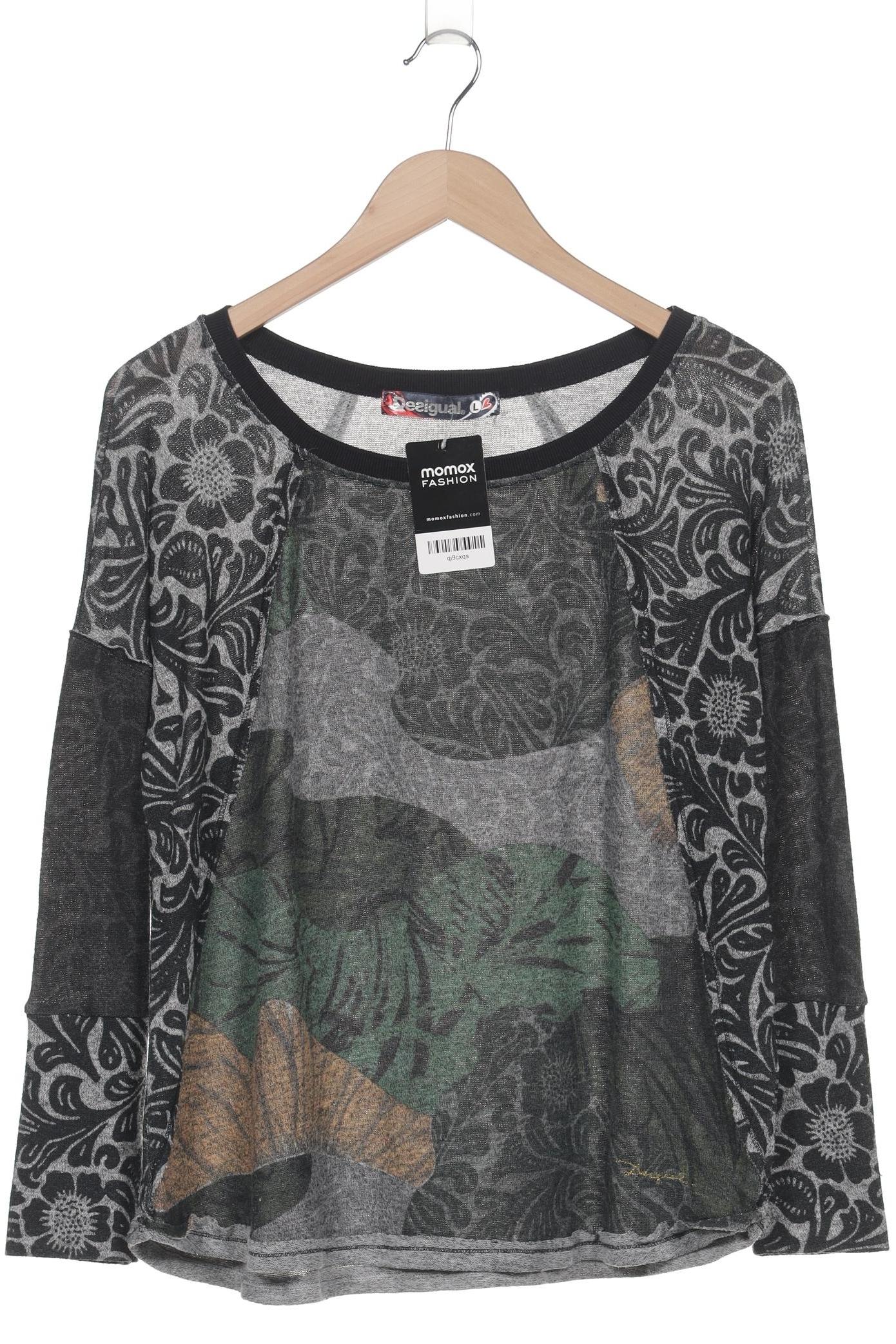 

Desigual Damen Pullover, grau, Gr. 42