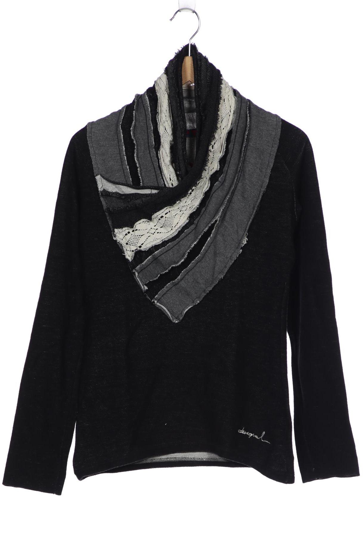 

Desigual Damen Pullover, schwarz, Gr. 38